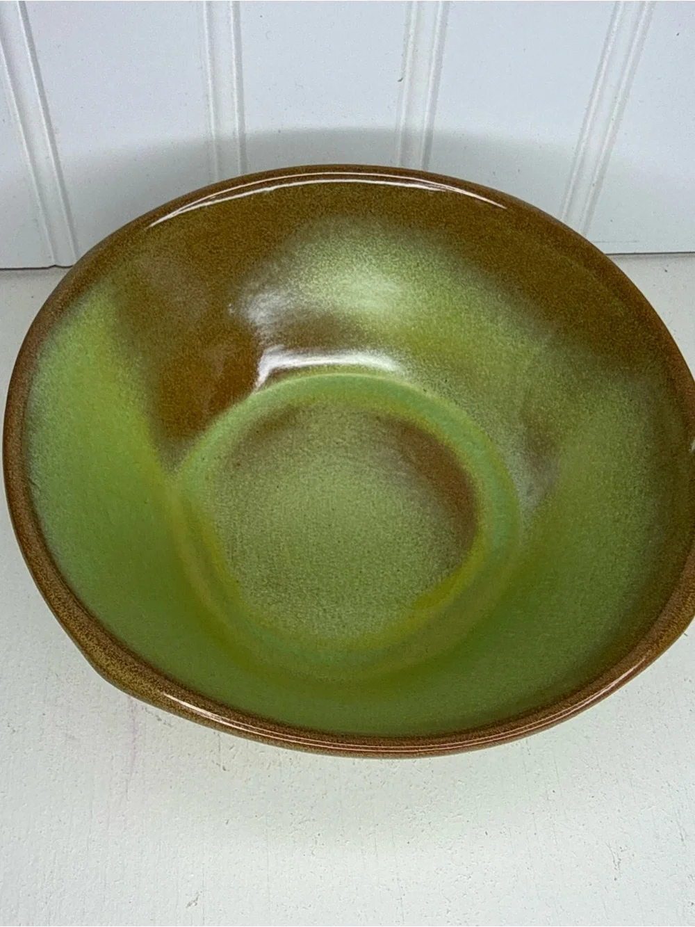 Frankoma Pottery Vintage Prairie Green #5X (1) 5 1/2